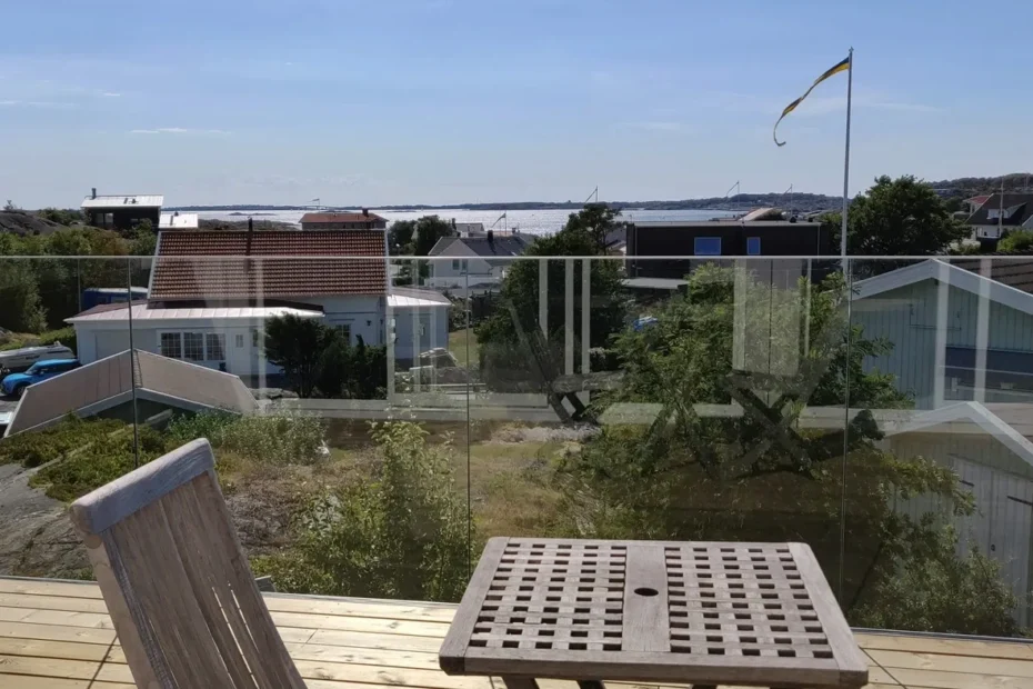 Glasräcke stolpfritt