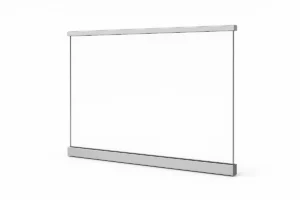 Stolpfritt glasräcke