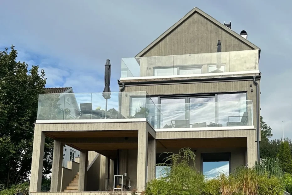 Glasräcke stolpfritt